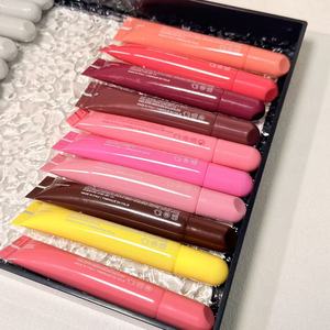 Baume à lèvres végétalien waterproof 24 couleurs, effet beurre, avec logo personnalisé, teinte à lèvres liquide, brillant à lèvres <span class=keywords><strong>crème</strong></span>, vente en gros pour cosmétiques – Meilleures ventes - Product Image 5