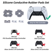 Brandneues Gummi-Pads-Set für PS5 Controller Reparatur-Kits Silikon Leitfähiges Teil für Playstation 5 Ersatz für DualSense