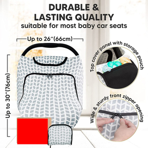 Cestino per bambini traspirante portatile <span class=keywords><strong>passeggino</strong></span> caldo coprisedile per bambini asciugamano per l'allattamento copertura per <span class=keywords><strong>passeggino</strong></span> - Product Image 5