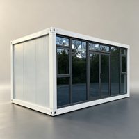Maison conteneur extensible avec 2, 3, 4 ou 5 chambres, maison préfabriquée extensible pour villa de vacances en pleine campagne