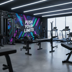 Equipamento dobrável ajustável do Gym do banco do peso da aptidão do ferro do metal do logotipo personalizado de capacidade elevada para cenários múltiplos - Product Image 2