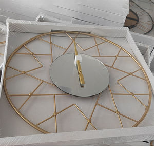 Reloj de Pared de Metal Estilo Rústico Americano de 60 cm, Directo de Fábrica, Silencioso, Moderno, Decoración para Sala de Estar y Bebés - Product Image 6