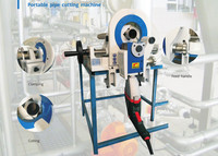 Machine de découpe de tuyaux automatique électrique, équipement biseautés