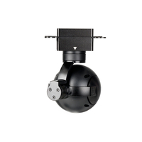 Kamera Drone 3 Axis A613 Mini UAV Gimbal 2MP EO 13mm IR Thermal 640X512 Sensor Ganda 12X Zoom Digital AI Tracking