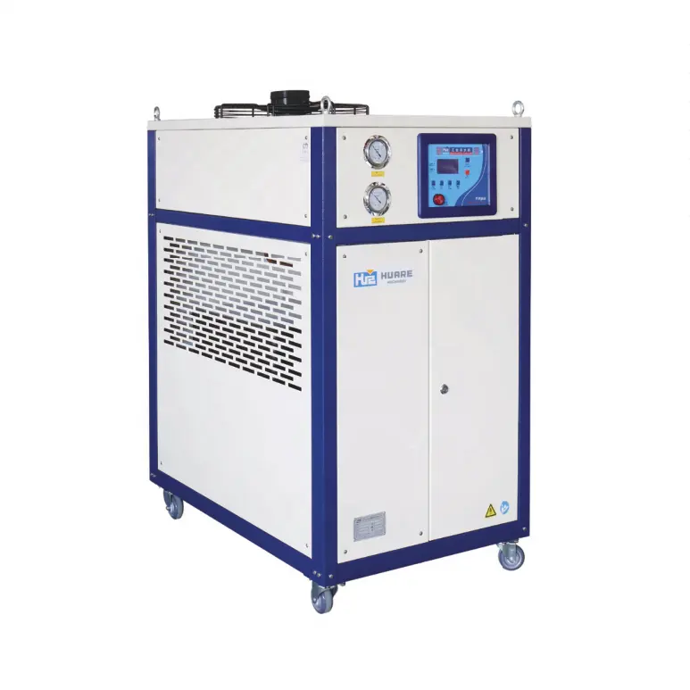 HUARE 표준 5hp 플라스틱 가공 산업 공기 냉각 물 냉각기