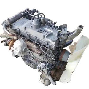 Б/у двигатель ISUZU 4HK1, полный двигатель для дизельного двигателя