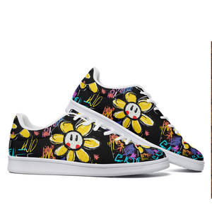 Toptan Özelleştirilebilir Bağcıklı Alçak Bilekli Kaykay Ayakkabıları Kişiselleştirilmiş 3D Baskılı Logolu Su Geçirmez Yürüyüş Ayakkabıları <span class=keywords><strong>OEM</strong></span>/<span class=keywords><strong>ODM</strong></span> Günlük Spor Ayakkabılar - Product Image 5