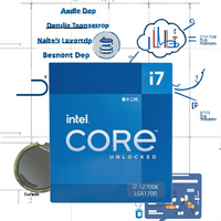 Nouvelle vente flash Processeur de bureau Intel Core i7-12700K de 12e génération, 12 cœurs, 64 bits, 3,6 GHz, 25 Mo de cache L3