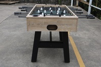 Table de football de table en bois de 55 pouces pour la salle de jeux