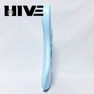 Cuerpo <span class=keywords><strong>de</strong></span> Guitarra Eléctrica HIVE Custom HSH en Blanco, sin Acabado, Color Azul Cielo, para Accesorios <span class=keywords><strong>de</strong></span> Guitarra Eléctrica - Product Image 3