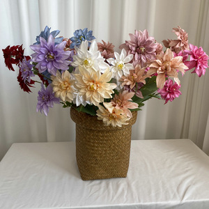 Flores Artificiales de Dalia Suzume Ii de 30cm-100cm, Decoración de Seda para Bodas y Hogar - Product Image 2