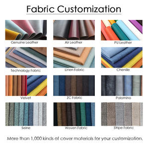 नए डिजाइनर सोफे सेट कपड़े आरामदायक रहने वाले कमरे होटल सेशनल बेंच कुशन सेशनल रिक्लियर सोफा सेट विला 6002 के लिए सेट - Product Image 3