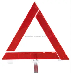 Dispositivo de advertencia temprana para avería de emergencia del coche Triángulo Precaución Triángulo de advertencia reflectante plegable