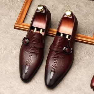 Men's Retro Kangaroo-Inspired Japanese Low-Top Office Career Lightweight Anti-Slip Breathable Patchwork Loafers Pointed <b>Toe</b> - Product Image 6