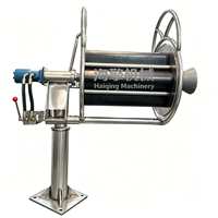 Treuil de pêche hydraulique à roue unique 16MPa 11KW, force de traction 1-2 tonnes, 5-160 tr/min, pour la remontée de filets marins sur bateaux de pêche