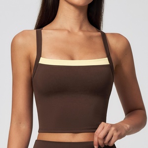 Sorority Customized Color Eco-Friendly Vintage Sporty Tank <b>Top</b> Breathable Spandex Polyester Regular Length <b>Lace</b> - Product Image 2