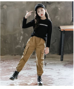 Ropa de Moda para Niños, Conjuntos Deportivos para Bebés, Trajes de Pantalones Vaqueros para Niñas, Último Diseño - Product Image 4