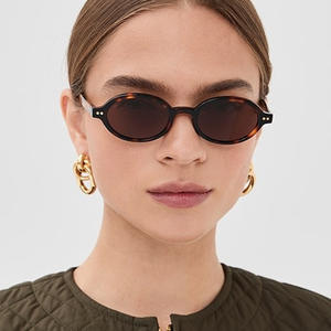 <span class=keywords><strong>Occhiali</strong></span> <span class=keywords><strong>da</strong></span> <span class=keywords><strong>Sole</strong></span> Ovali Unisex 2026 Protezione UV400 Montatura Completa Lusso Etichetta Privata - Product Image 1