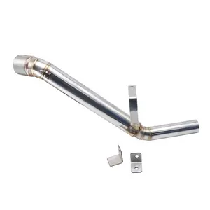 Pulsary 200 NS 50.8mm Motorcycle Exhaust System Modified Stainless Steel Motorcycle Exhaust Link Pipe