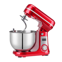Robot culinaire professionnel personnalisé à moteur CC sans balais, bol en acier inoxydable de 6 L, batteur sur socle pour la maison