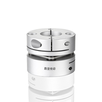 Coupleur d'arbre d'accouplement de disque Flexible de haute précision direct d'usine OEM personnalisable à double diaphragme simple pour moteur pas à pas