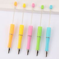 Gran oferta Agregar A, bolígrafo de joyería de cuentas, bolígrafo de regalo decorativo con cuentas, moldeable bolígrafo de plástico, bolígrafo Diy/