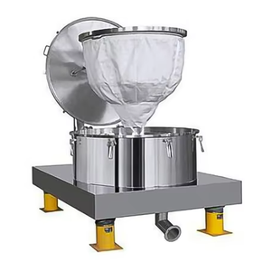 Centrifugeuse de décharge supérieure de plaque de levage de sac de PD pour la déshydratation de déshydratation liquide d'herbe - Product Image 3