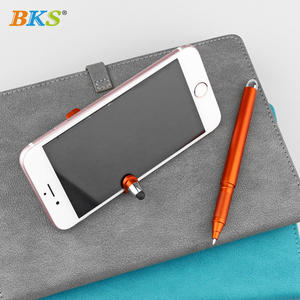 3-in-1 multifunctionele plastic gelpen stylus telefoonstandaard met aangepast logo, soepele schrijfstijl, 0,5 mm inkt, promotioneel, meerdere kleuren, fabrieksdirect - Product Image 5