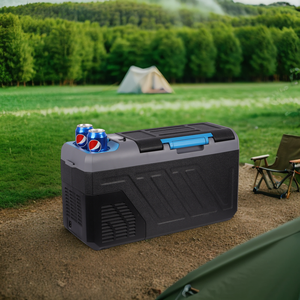 Réfrigérateur DC & AC Mini réfrigérateur alimenté par batterie avec compresseur pour voyage Camping pique-niques activités de plein air - Product Image 6