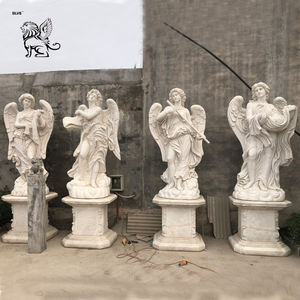 Décoration extérieure célèbre <span class=keywords><strong>dieux</strong></span> grecs antiques statues féminines d'ange en pierre sculpture de jardin en marbre déesse des quatre saisons - Product Image 1