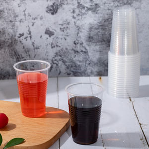 <span class=keywords><strong>Amazon</strong></span> Basics Petits gobelets jetables en <span class=keywords><strong>plastique</strong></span> transparent à paroi unique, 9oz, 100 unités pour boisson, café, jus, thé et soda - Product Image 2