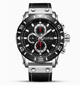 <span class=keywords><strong>Montre</strong></span>-bracelet à quartz <span class=keywords><strong>Megir</strong></span> 2081 pour hommes, chronographe lumineux, étanche, design tendance, <span class=keywords><strong>montre</strong></span> connectée sport, <span class=keywords><strong>prix</strong></span> de gros - Product Image 6