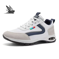 Tendencia en Calzado Deportivo para Hombre, Suela Impermeable, Parte Superior Extra Grande, Zapatillas de Moda para Hombre, con Cordones, para Caminar, Trotar