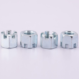 Écrous hexagonaux à tête hexagonale fendue, écrous hexagonaux fendus à couronne, écrous hexagonaux fendus - Product Image 2