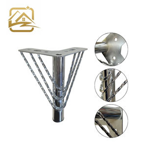 <b>sofa</b> leg factory Multiple heights golden Twisted wire leg metal <b>sofa</b> legs iron furniture legs durable for <b>sofa</b> <b>bed</b> and cabinet - Product Image 2