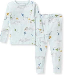 Set Pigiama in Cotone Biologico per Neonati Maschi con Logo Personalizzato, 2 Pezzi: Maglietta a Maniche Lunghe e Pantaloni - Product Image 3