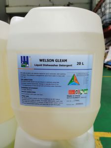 Détergent liquide pour <span class=keywords><strong>lave</strong></span>-<span class=keywords><strong>vaisselle</strong></span> concentré à faible mousse, qualité commerciale pour restaurants, hôtels, verrerie - Product Image 3