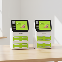 Système de location de batteries externes 5000 mAh à conception personnalisée, station de recharge intérieure partagée 4-48 unités, application logicielle antivol QC3.0