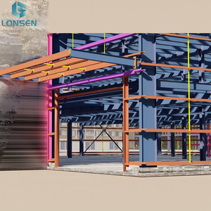 Entrepôt de stockage de pièces automobiles en structure acier antisismique pour usine de fabrication automobile - Product Image 2