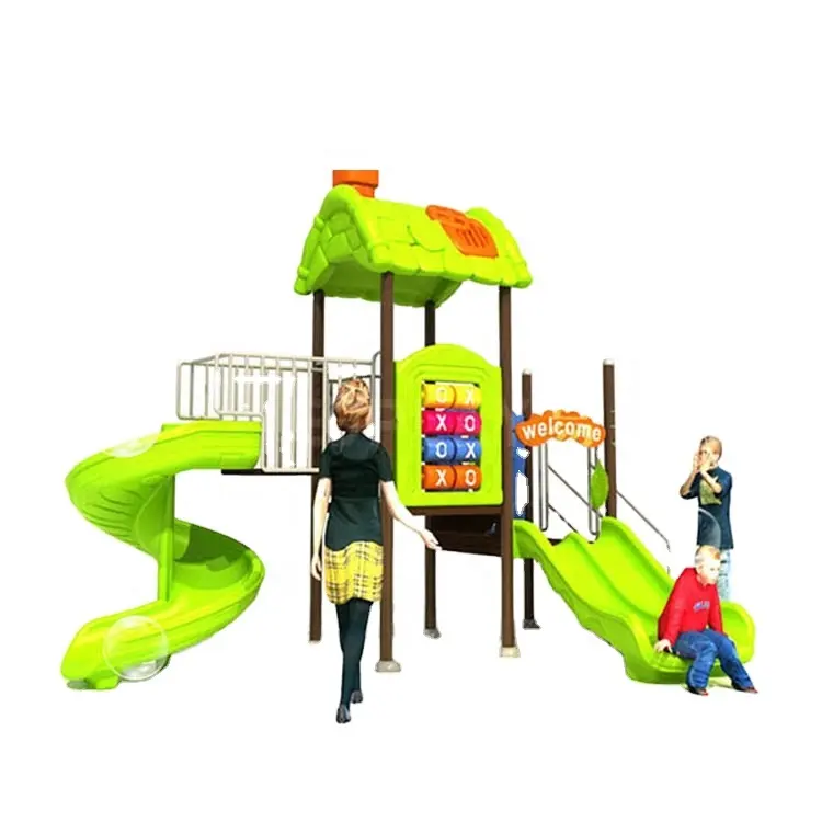 Qualità garantita Per Bambini Treno Parco Giochi All'aperto Per Bambini Scivolo