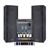 Système de sonorisation DJ complet 2 voies 1000W à double haut-parleur 15 pouces, vente chaude OEM Afrique, pour discothèques et cinémas maison