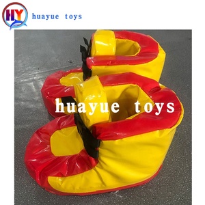 Chaussures géantes gonflables en mousse souple PVC <span class=keywords><strong>pour</strong></span> enfants et adultes, <span class=keywords><strong>jeu</strong></span> de sport de football d'équipe en plein air, bottes de cowboy amusantes - Product Image 3