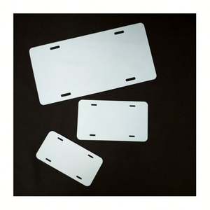 Pelat Nomor Kendaraan Motor Mobil Sepeda Motor Sublimasi Ukuran Kustom 6x12 inci 4x7 inci 3x6 inci  Pelat Nomor Aluminium Sublimasi Kosong - Product Image 4