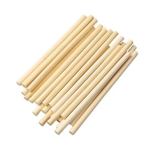 Bâtons de bambou de 7,0 mm, 8,0 mm, 9,0 mm, 10,0 mm de diamètre, ronds, faits à la main, fournitures artisanales pour modèles DIY, drapeaux, piques à perruques, piques à nouilles - Product Image 3