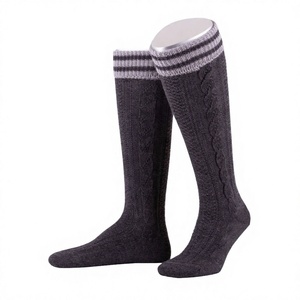 Bavarian German Oktoberfest Festival <b>Men's</b> <b>Socks</b>-High Quality Anti-Bacterial Quick Dry Breathable Wool/Acrylic <b>Socks</b> For <b>Men</b> - Product Image 1