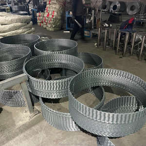 Alambre de Púas <span class=keywords><strong>Concertina</strong></span> BTO-22 de 300 mm de Diámetro para Pakistán, Cerca de Seguridad Galvanizada por Inmersión en Caliente - Product Image 2