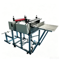 Cortadora de Fieltro en Rollo a Hoja, Guillotina para Papel, Máquina de Corte de Tela No Tejida, Cortadora de PVC