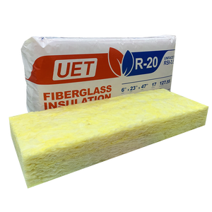 Isolation thermique en <span class=keywords><strong>fibre</strong></span> <span class=keywords><strong>de</strong></span> verre pour bâtiments métalliques UET Amérique du Nord, norme UL723, non inflammable, épaisseur 8 pouces, R25 - Product Image 5