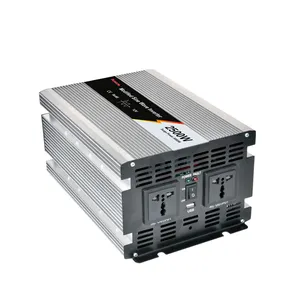 Solar Power 2500W 12V 24V 48V Dc zu Ac 110v 220v Modifizierte Sinus Welle power Inverter