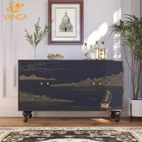 Table console en bois massif originale pour la maison, table de présentation longue pour le dos du canapé, pour la chambre à coucher, l'entrée